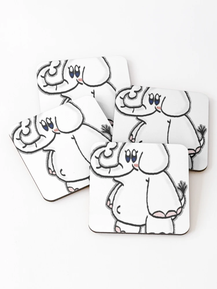 Thumbnail 1 of 5, Coasters (Set of 4), Ruby designed and sold by RascalDesigns.