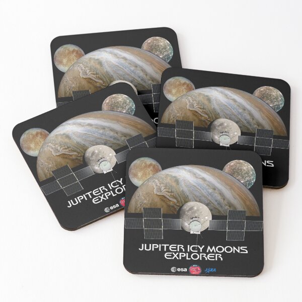 Item preview, JUICE Mission by ESA and JAXA: Show Your Support for Jupiter Icy Moons Exploration by ESA - Perfect for Astronomers, Physicists, Teachers, Space Enthusiasts, and Science Lovers designed and sold by marboywonderboy.