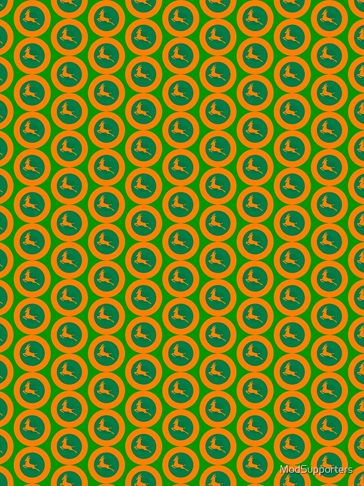 Thumbnail 3 of 3, Scarf, Springbok Retro Mod Roundel designed and sold by ModSupporters.