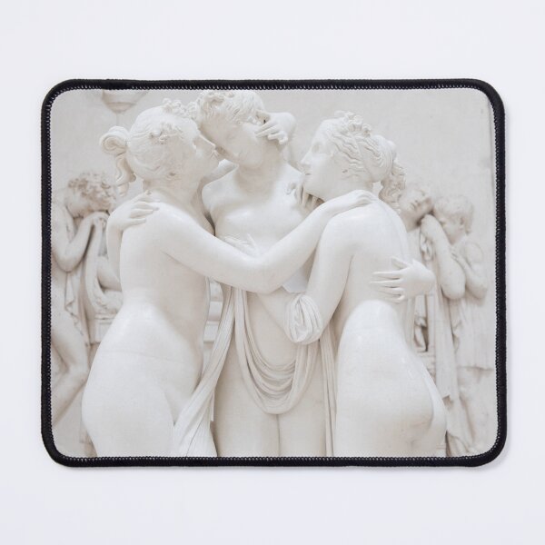 Item preview, Possagno, Italy - The Three Graces by Antonio Canova, symbol of love and beauty designed and sold by Paolo Modena Photography - Fine Italian Art.