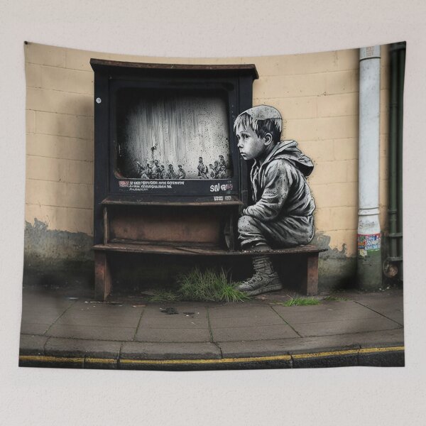 Item preview, Kid in Street Art designed and sold by TylerBurst.