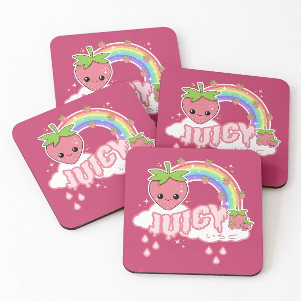 Item preview, Kawaii Strawberry Rainbow designed and sold by sasyall.