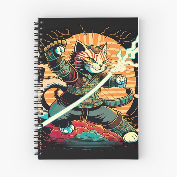Item preview, Samurai Cat Warrior designed and sold by SasukiMedia.