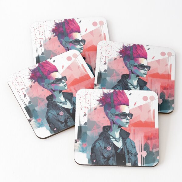 Item preview, Crypto Punk Minimalist Mixed Media Artwork designed and sold by RobotBadGuy0.