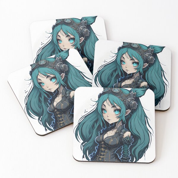 Item preview, Steampunk Anime Girl designed and sold by Harlechryzz.