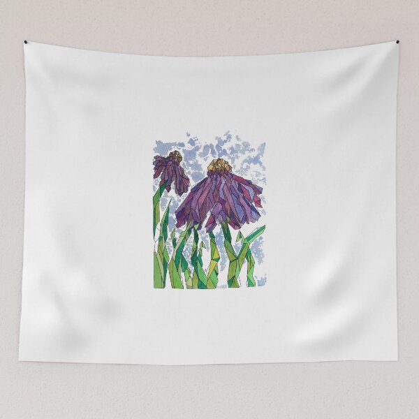 Item preview, Polygon Watercolor Purple Coneflower designed and sold by Sproutopia-Art.