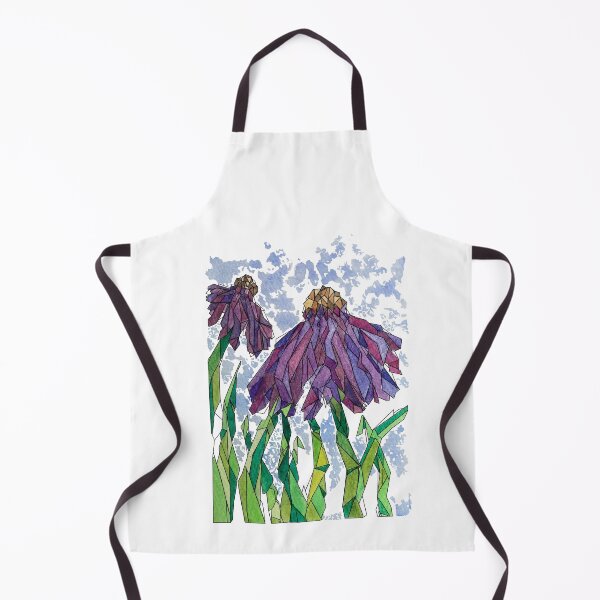Item preview, Polygon Watercolor Purple Coneflower designed and sold by Sproutopia-Art.