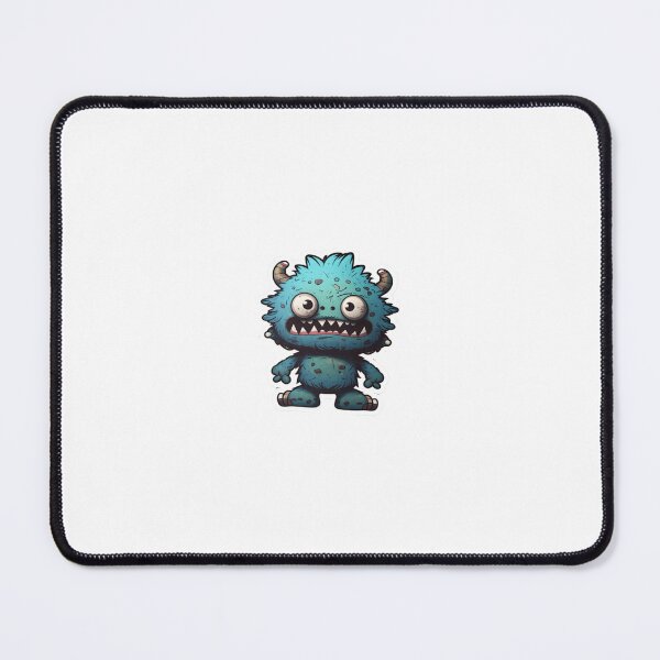 Item preview, Little Fuzzy Horned Monster designed and sold by FiniCo Designs.