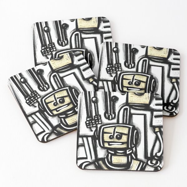 Item preview, Robot in the style of famous art. designed and sold by CRAFTER-MEDIA.