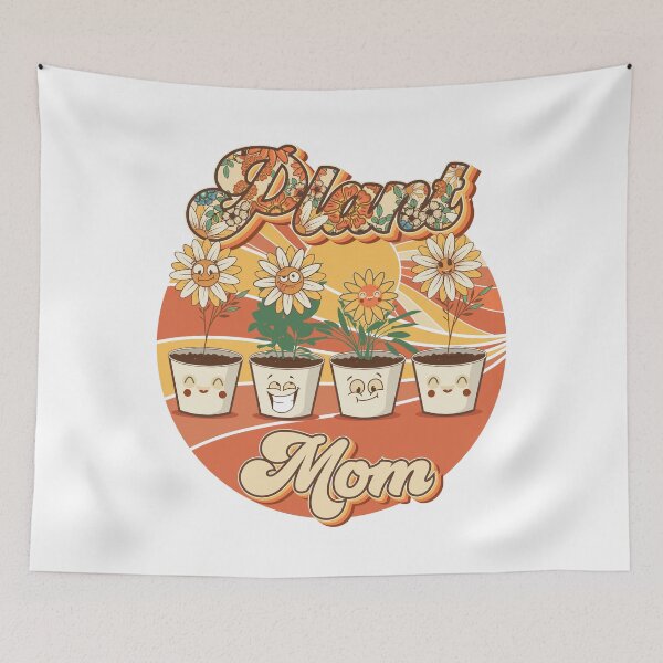 Item preview, Mother day  plant mom mama lover groovy quote You Grow Girl  designed and sold by HomeCoquette.