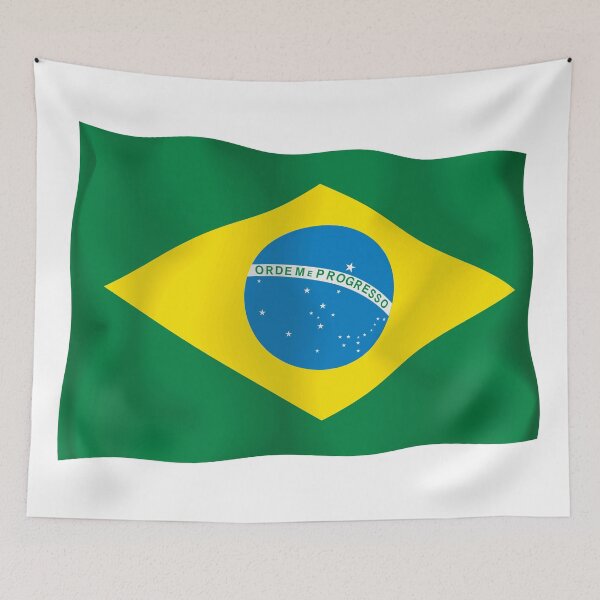 Item preview, 3D Animated Waving Flag of Brazil designed and sold by drsaver.
