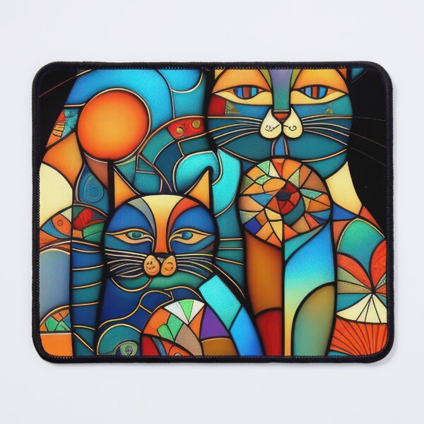 Item preview, Tiffany cats designed and sold by Brian Tarr.