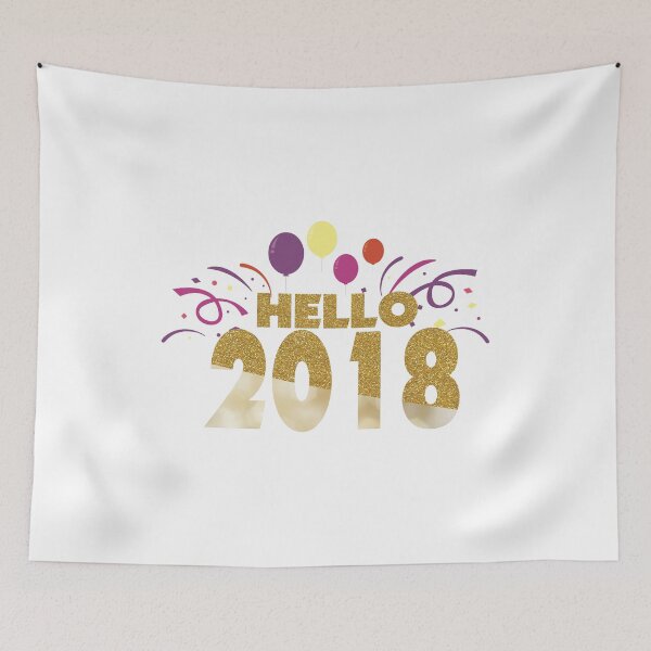 Item preview, Hello 2018 New Years Eve firework  designed and sold by Seas Wanda.