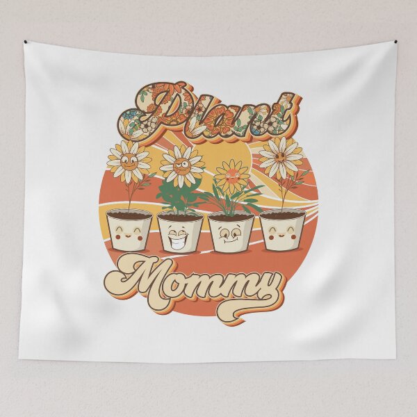 Item preview, Mothers day  plant mommy mama lover groovy designed and sold by HomeCoquette.