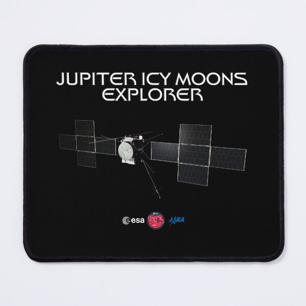 Item preview, JUICE Mission 2023 by ESA and JAXA: Show Your Support for Jupiter Icy Moons Exploration by ESA - Perfect for Astronomers, Physicists, Teachers, Space Enthusiasts, and Science Lovers designed and sold by marboywonderboy.