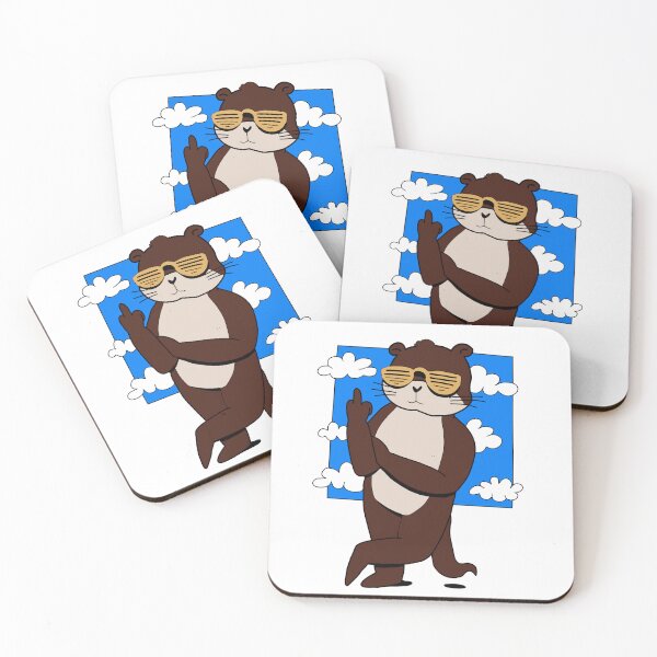 Item preview, Otter Disrespectful Puns designed and sold by Eolithic.