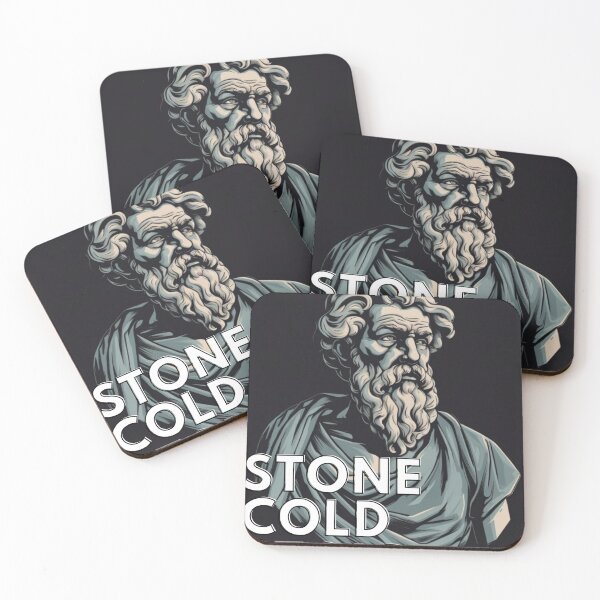 Item preview, Stoics Illustration Epictetus Stone Cold Stoic designed and sold by CremisArt.