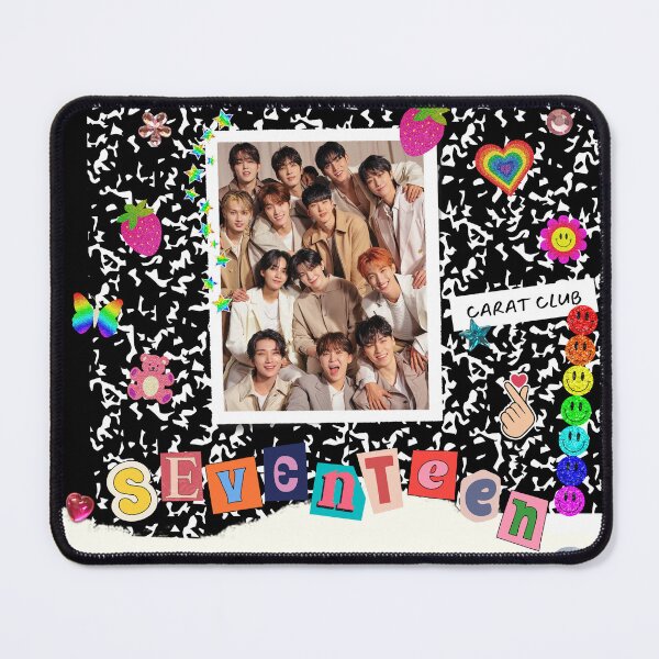 Item preview, Kpop Seventeen Album Sticker Notebook  designed and sold by wonnie.