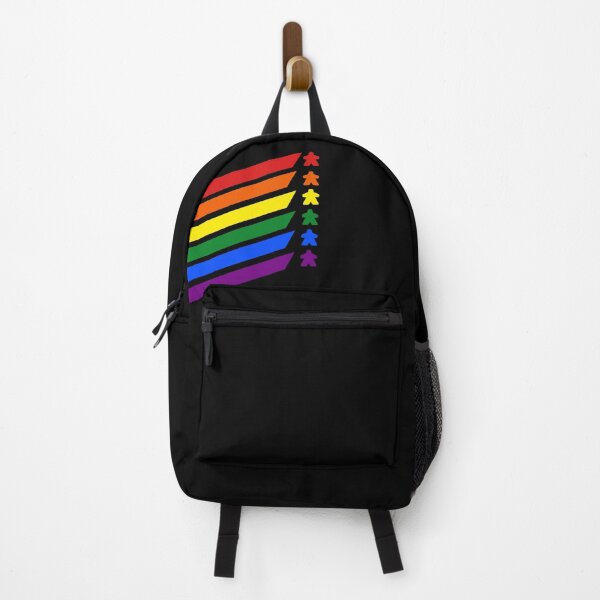 Item preview, Meeple Pride - Rainbow designed and sold by InkStars.