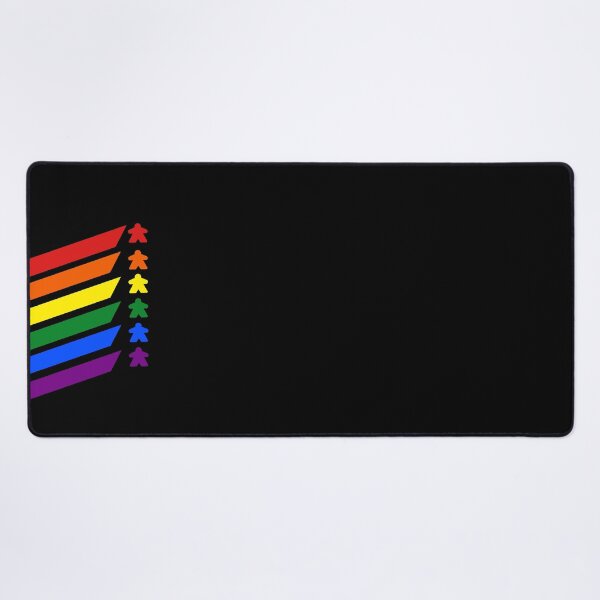 Item preview, Meeple Pride - Rainbow designed and sold by InkStars.