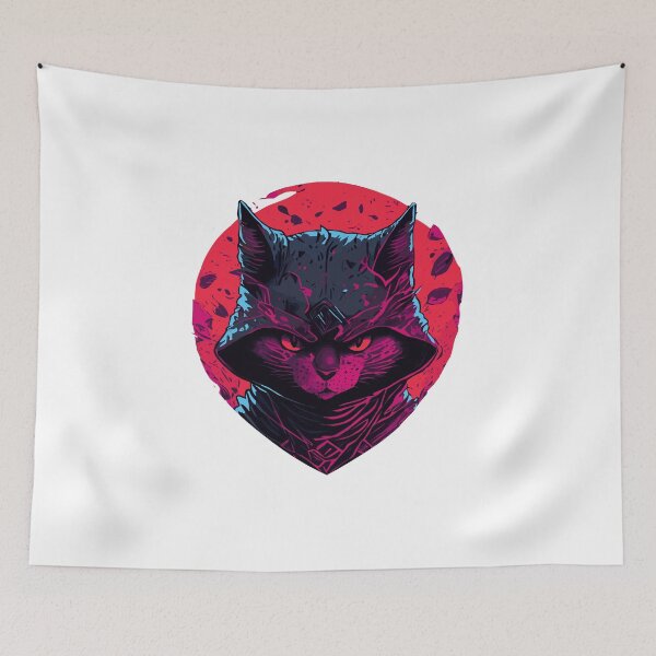 Item preview, Evil Ninja Cat designed and sold by UXUI-LAB.
