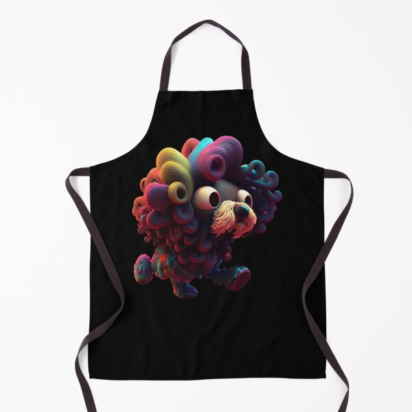 Item preview, Rainbow Curly Poodle designed and sold by Zaolta.