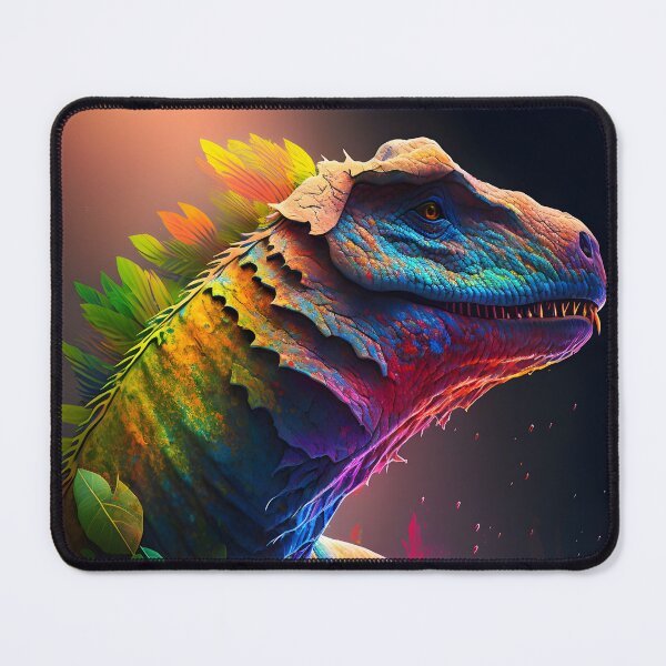 Item preview, Dinosaur in surreal colors designed and sold by Cr-AI-tive.