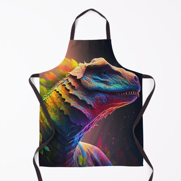 Item preview, Dinosaur in surreal colors designed and sold by Cr-AI-tive.