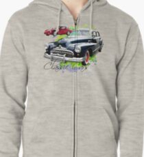 Classic Cars Zipped Hoodie