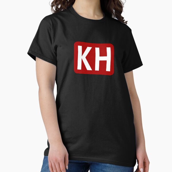 Vista previa del artículo con la obra «KH Initials», diseñado y vendido por Jeallan Designs.