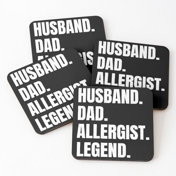 Item preview, Husband dad allergist legend || Design for allergist designed and sold by ExpertSayeed.
