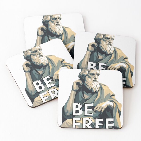 Item preview, Stoics Illustration Epictetus Stoicism Be Free designed and sold by CremisArt.