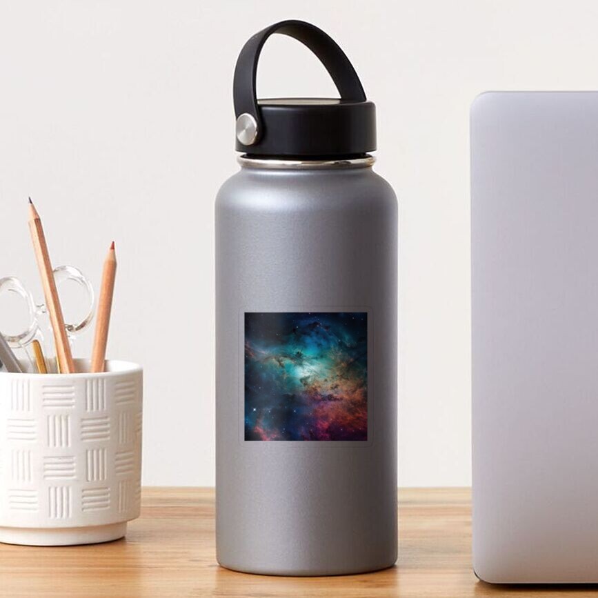 Item preview, Transparent Sticker designed and sold by futureimaging.