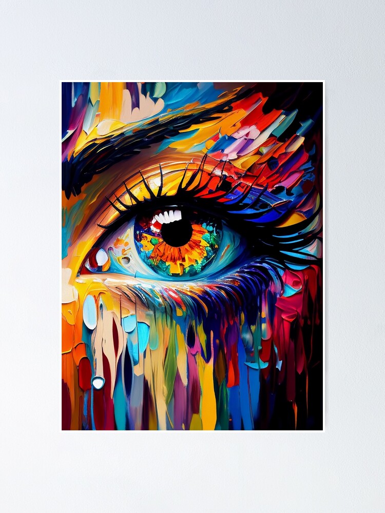 Illustration Beautiful Eye Abstract Art, 41% OFF