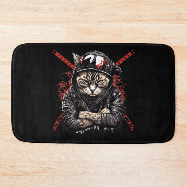 Item preview, CAT ASSASSIN x STAY SHARP designed and sold by RaRuDesign.