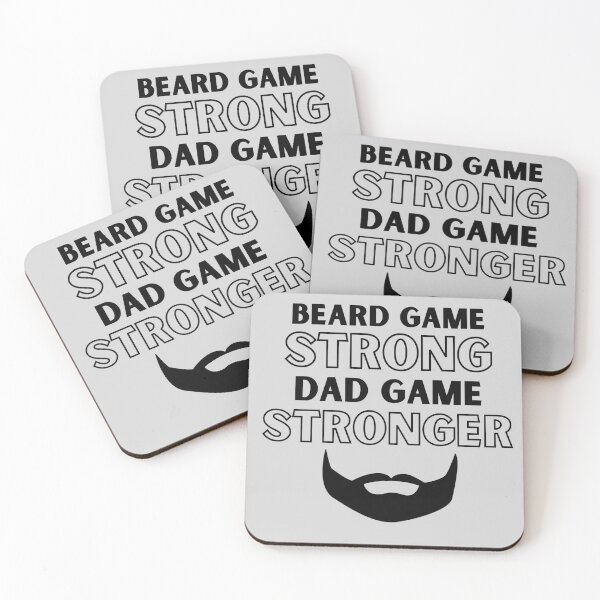 Item preview, Beard game strong. Dad game stronger. designed and sold by Betterforit.