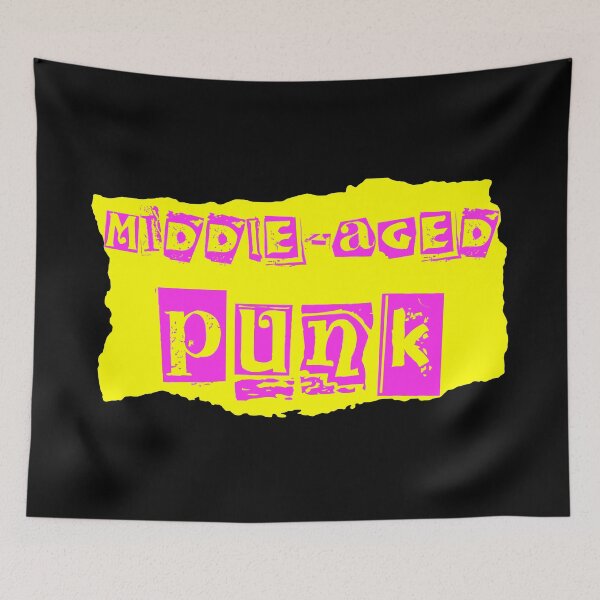 Item preview, Middle Aged Punk designed and sold by sirglennbo.