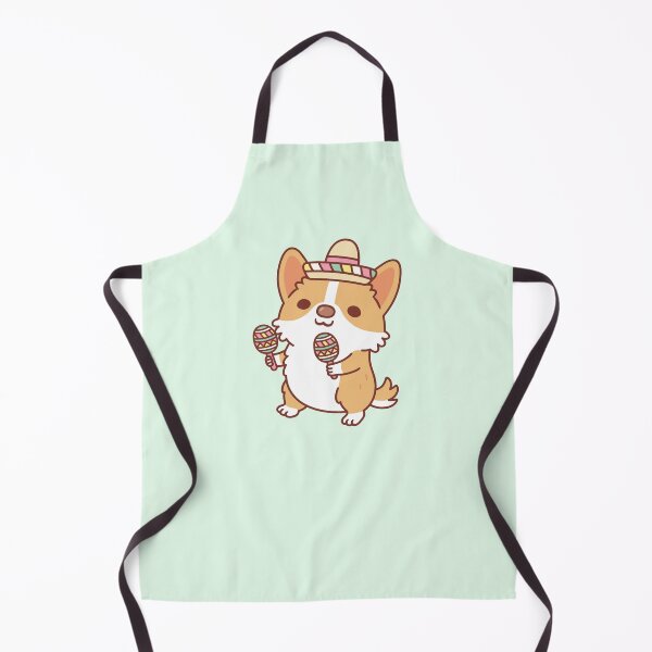 Item preview, Cute Corgi Puppy With Fiesta Hat designed and sold by rustydoodle.