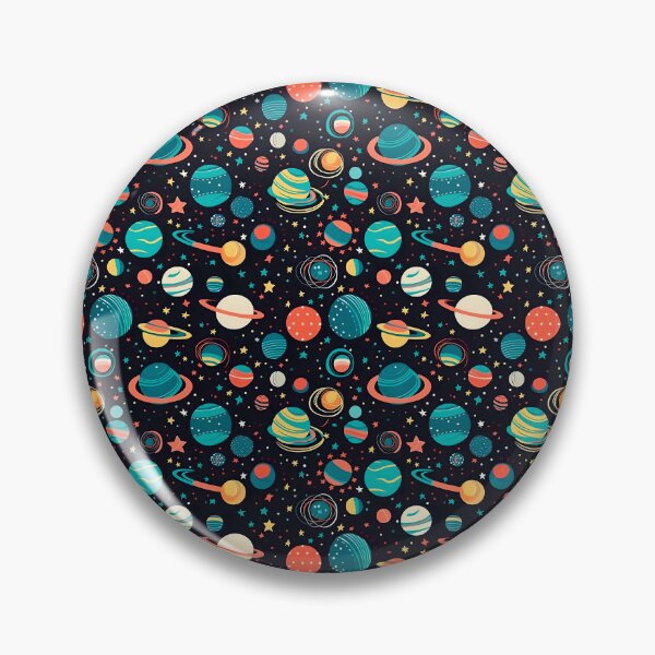 Item preview, Cosmic Pattern Planets and Stars designed and sold by CinEmmaDesign.