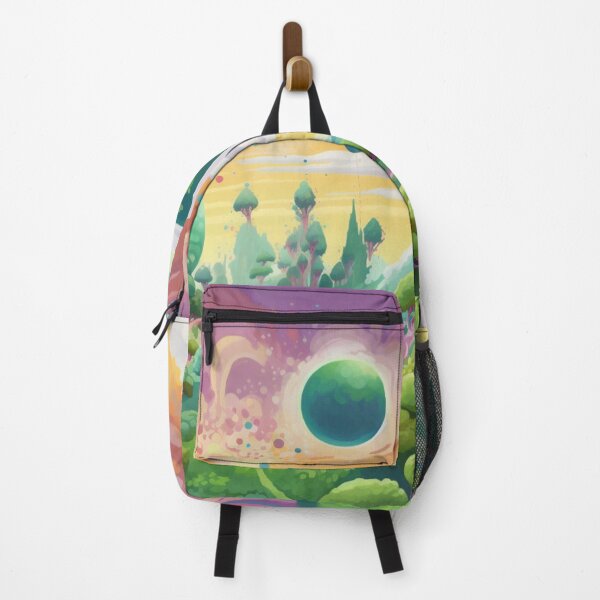 Item preview, Verdant Haven: Vibrant Fantastical Landscape Playful Whimsical Cheerful Optimistic  designed and sold by DigiNook.
