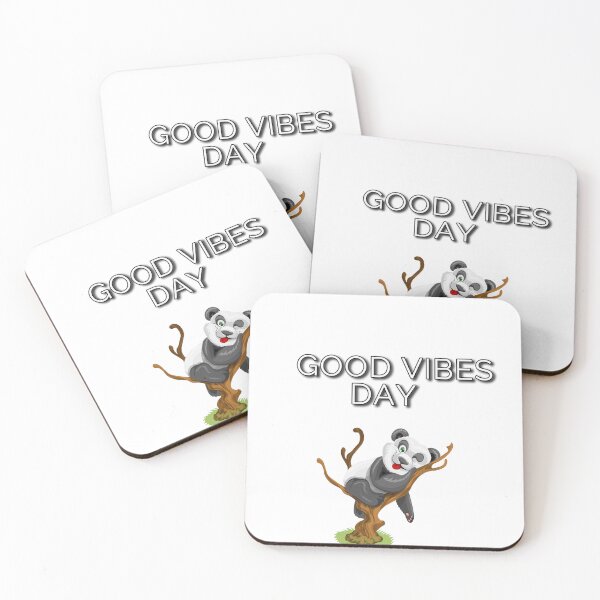 Item preview, Good Vibes Day Panda  T-shirt, Apparel Design, nickbrayimages designed and sold by nickbrayimages.