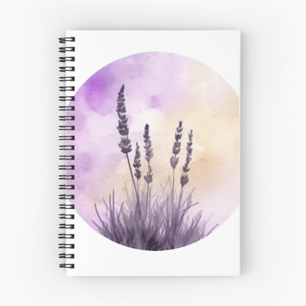 Item preview, Lavenda watercolour in circle  designed and sold by BestsellerCom.