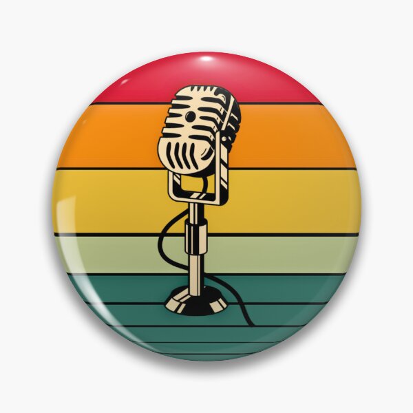 Item preview, Retro Microphone designed and sold by SushiAnn.