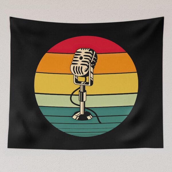 Item preview, Retro Microphone designed and sold by SushiAnn.