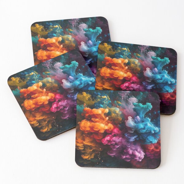 Item preview, Explosions of Color: Dust Clouds in All Colors designed and sold by Dazzling  Designs.