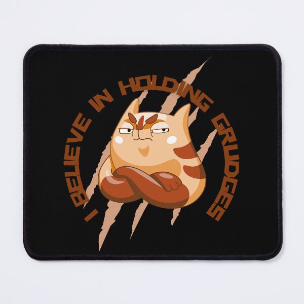 Item preview, I Believe In Holding Grudges Moody Cartoon Cat designed and sold by CarleLS.