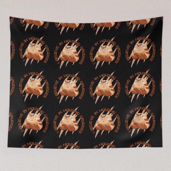 Item preview, I Believe In Holding Grudges Moody Cartoon Cat designed and sold by CarleLS.