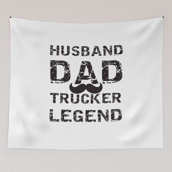 Item preview, Husband dad trucker legend designed and sold by knuppify.