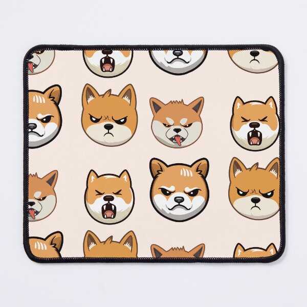 Item preview, Angry Shiba Inu Pack designed and sold by StickerWorlds.