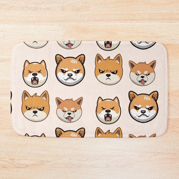 Item preview, Angry Shiba Inu Pack designed and sold by StickerWorlds.